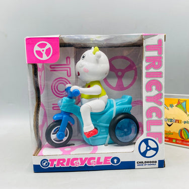 Rotating Tiger Tricycle Toy for Kids Motorcycle